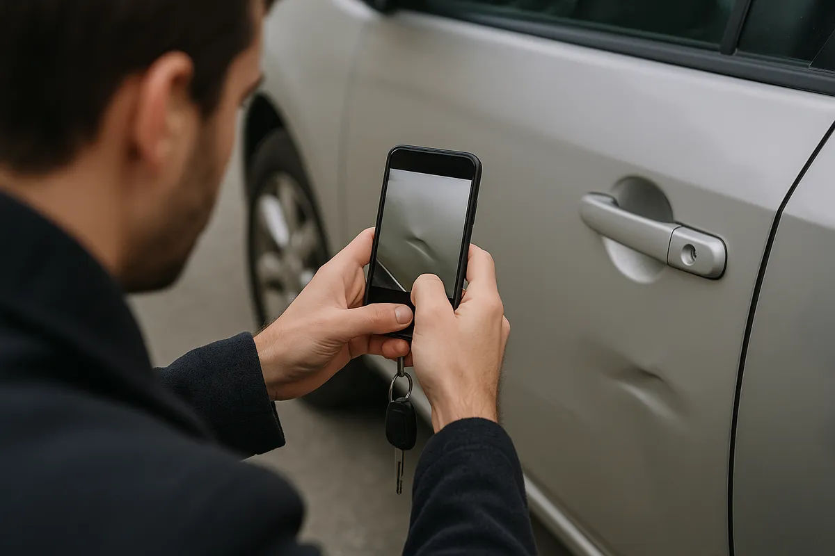 Choque con un vehículo que se dio a la fuga — Incidencias Vehiculares | patente.ar